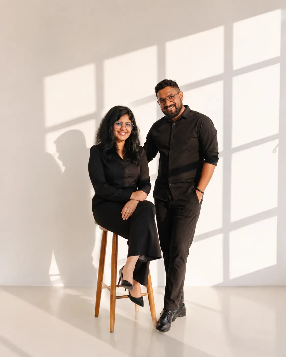 Cathrin Yesudas E and Joe V Johnson, co-founders of Einfach Design Studio